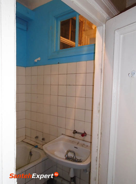 Ремонт ванной комнаты и санузла в типовой хрущевке в Минске