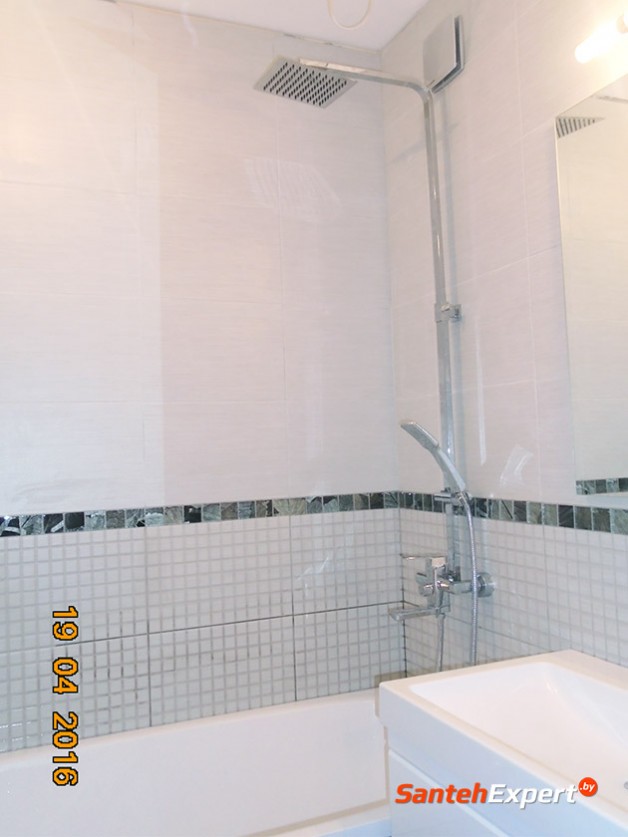 Ремонт ванной комнаты и санузла под ключ в Боровлянах